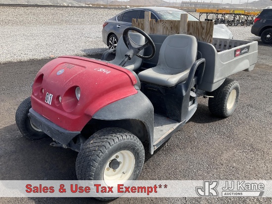 (Las Vegas, NV) Toro Workman Yard Cart Will Not Start. Engine Components Missing