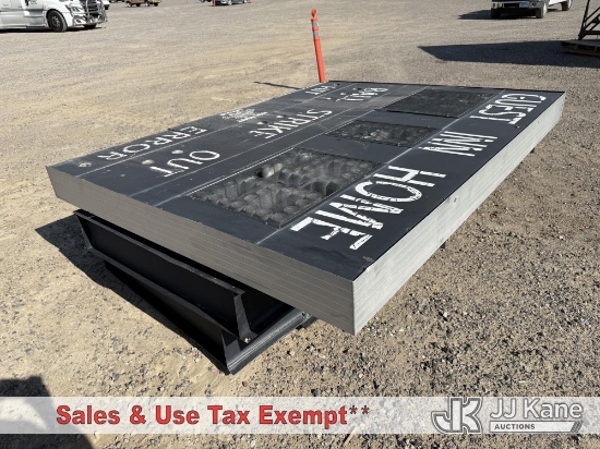 (Sparks, NV) 3 Baseball Field Score Boards (Condtion Unknown) NOTE: This unit is being sold AS IS/WH