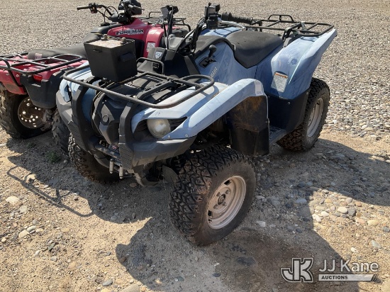 (De Beque, CO) 2012 Yamaha Grizzly 4 Wheel All-Terrain Vehicle Not Running, Condition Unknown