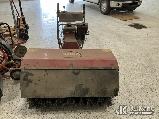 (Salt Lake City, UT) Toro Sweeper NOTE: This unit is being sold AS IS/WHERE IS via Timed Auction and