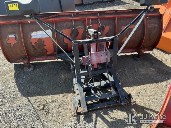 (Salt Lake City, UT) Snow Plow NOTE: This unit is being sold AS IS/WHERE IS via Timed Auction and is
