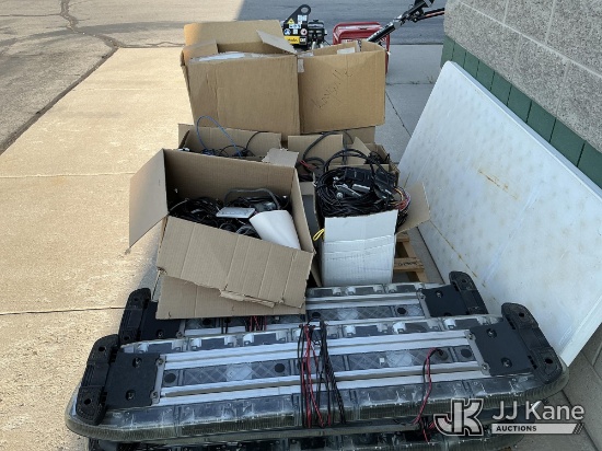 (Salt Lake City, UT) Pallet w/ Police Equipment NOTE: This unit is being sold AS IS/WHERE IS via Tim