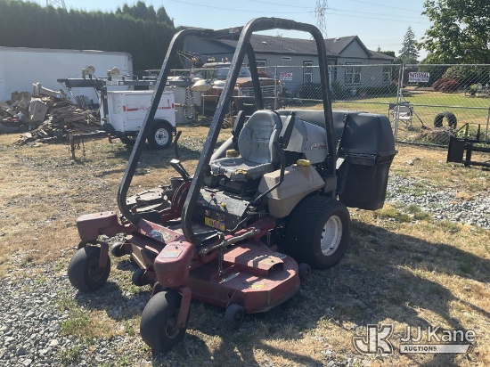 (Tacoma, WA) 2002 Exmark XP60 Zero Turn Riding Mower Runs & Moves) (Fan Belt Is Off On Vacuum