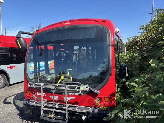 (Everett, WA) 2018 Proterra Catalyst BE40 Bus Not Running, Condition Unknown