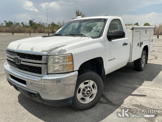 (Salt Lake City, UT) 2011 Chevrolet Silverado 2500HD Service Truck Runs & Moves) (Dash Warning Indic