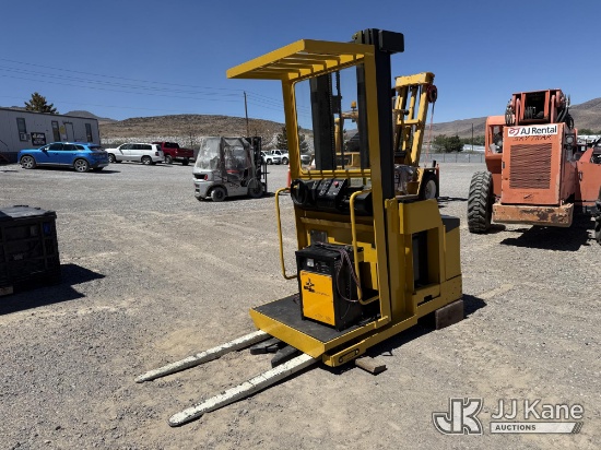 (Sparks, NV) Yale 0S030EAN24TE095 Stand-Up Forklift Runs, Moves & Operates