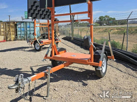 (Greeley, CO) 2022 Wanco WTSP Portable Arrow Board Moves & Operates) (Special Purpose Trailer