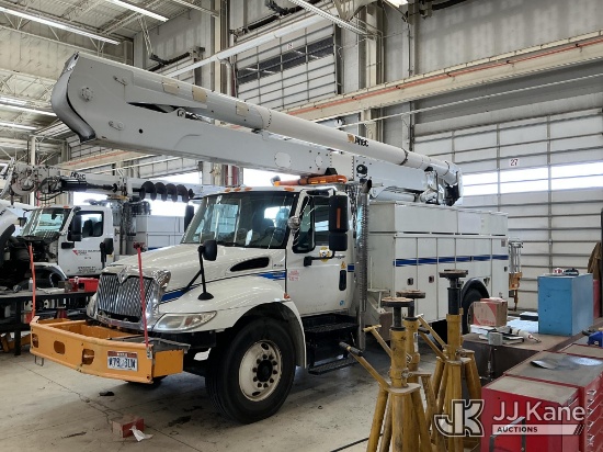 (Salt Lake City, UT) Altec AA55E, Bucket Truck rear mounted on 2011 International 4300 Utility Truck