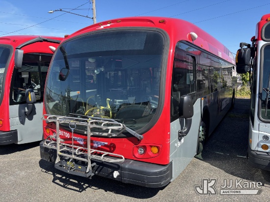 (Everett, WA) 2018 Proterra Transit Bus Bus Not Running, Condition Unknown