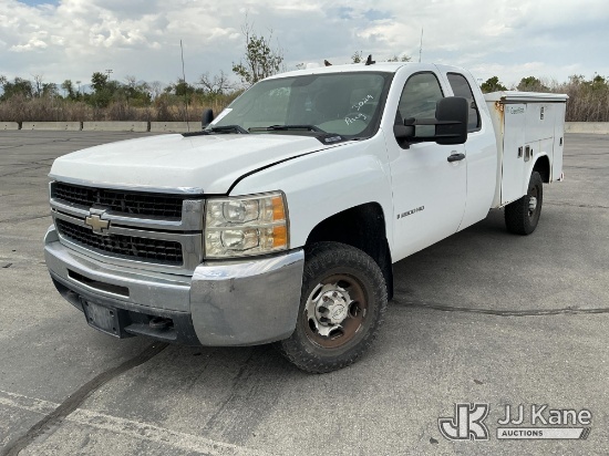 (Salt Lake City, UT) 2009 Chevrolet Silverado 2500HD Extended-Cab Service Truck Runs & Moves