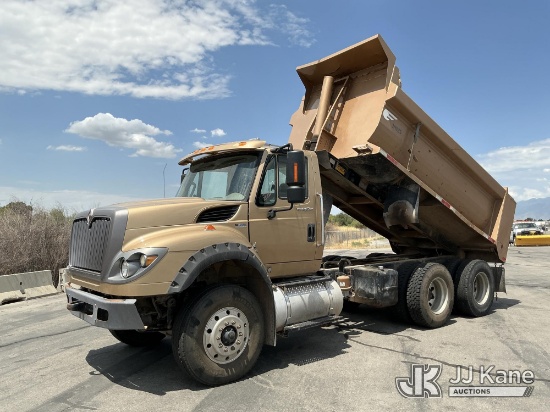 (Salt Lake City, UT) 2012 International WorkStar 7600 Dump Truck Runs, Moves & Dump Operates