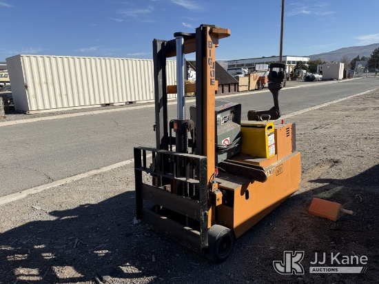 (Sparks, NV) Big Joe PDC 30-106 Solid Tired Forklift Condition Unknown