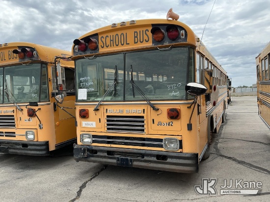 (Salt Lake City, UT) 1993 Blue Bird TC2000 Passenger Bus Not Running, Condition Unknown