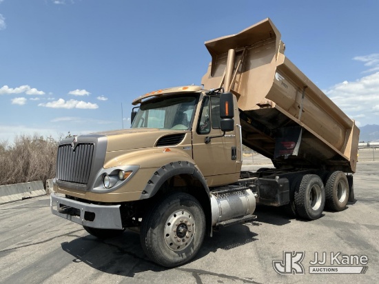 (Salt Lake City, UT) 2012 International WorkStar 7600 Dump Truck Runs, Moves & Dump Operates