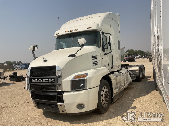 (Nampa, ID) 2022 Mack Anthem T/A Truck Tractor Not Running, Condition Unknown) (Collision Issues, Ex