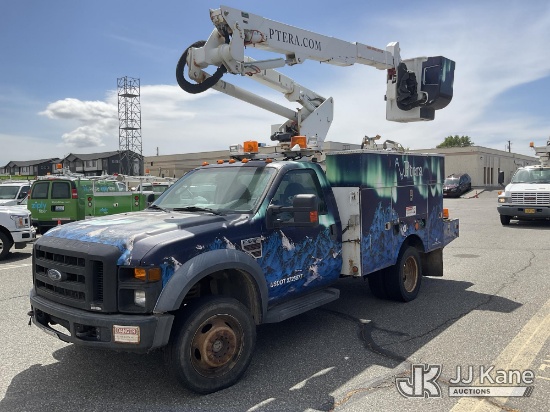 (Kennewick, WA) Altec AT37G, Articulating & Telescopic Bucket Truck mounted behind cab on 2008 Ford