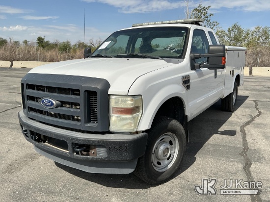 (Salt Lake City, UT) 2010 Ford F350 4x4 Extended-Cab Service Truck Runs & Moves