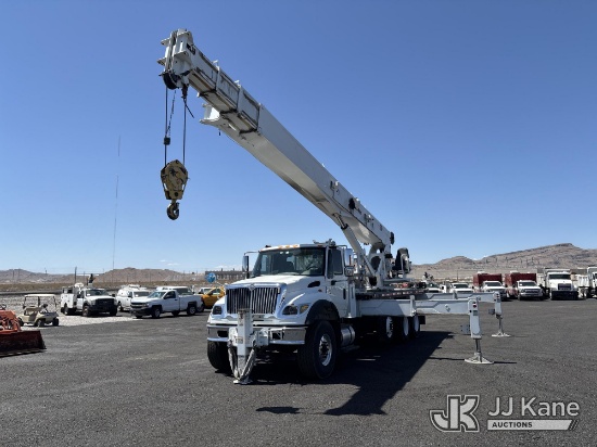 (Las Vegas, NV) Altec AC38-103S, Telescopic Platform/Hydraulic Crane rear mounted on 2007 Internatio
