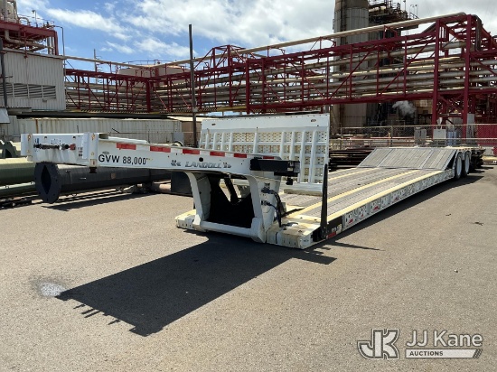 (Honolulu, HI) 2019 Landoll Corporation 835E detachable T/A Low Boy Trailer road worthy