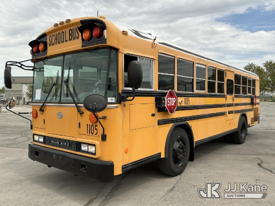 (Salt Lake City, UT) 2008 Blue Bird All American School Bus Runs & Moves
