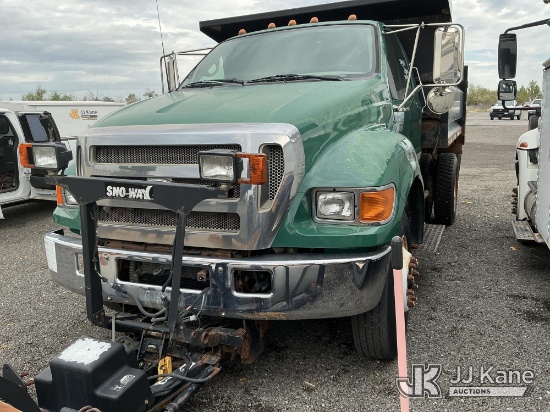 (Salt Lake City, UT) 2006 Ford F750 Dump Truck Not Running, Condition Unknown