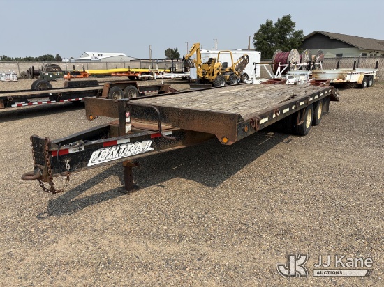(Glendive, MT) 1998 Contrail C20 T/A Tagalong Equipment Trailer, Investor Utility Owned