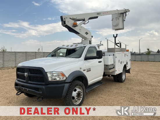 (Fort Lupton, CO) Versalift TEL29NE03, Telescopic Non-Insulated Bucket Truck mounted behind cab on 2