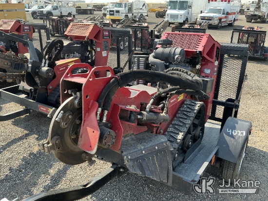 (Salt Lake City, UT) Toro STX-26 Walk-Behind Stump Grinder, Trailer is Non-Titled Runs
