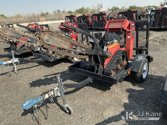 (Salt Lake City, UT) Toro TRX-16 Walk-Behind Crawler Trencher, Trailer is Non-Titled Not Running, Co