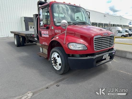 (East Syracuse, NY) 2017 Freightliner M2 106 Flatbed/Service Truck (Not Running, Conditions Unknown)