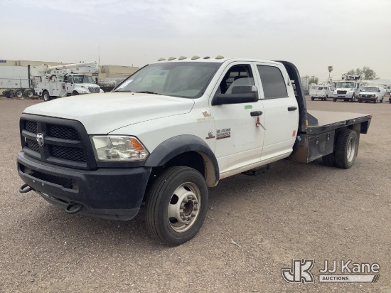 (Phoenix, AZ) 2018 RAM 5500 Crew-Cab Flatbed Truck Condition Unknown, Engine Performance Concerns-Fu