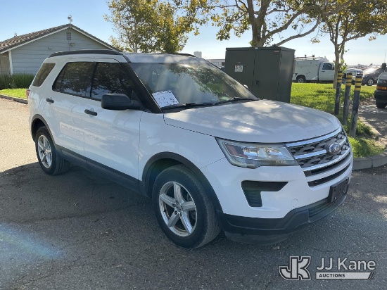 (Dixon, CA) 2018 Ford Explorer 4-Door Sport Utility Vehicle Runs & Moves) (This Vehicle Is Subject T