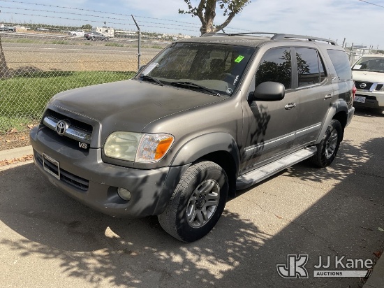(Dixon, CA) 2006 Toyota Sequoia SR5 4-Door Sport Utility Vehicle Runs & Moves