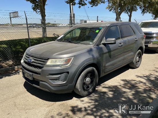 (Dixon, CA) 2017 Ford Explorer AWD Police Interceptor 4-Door Sport Utility Vehicle Runs & Moves) (No