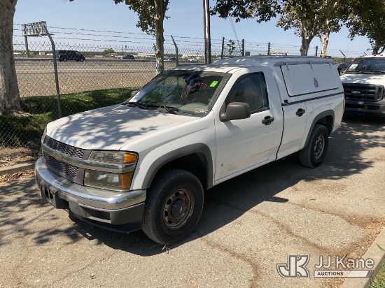 (Dixon, CA) 2007 Chevrolet Colorado Quad-Cab Pickup Truck Runs & Moves