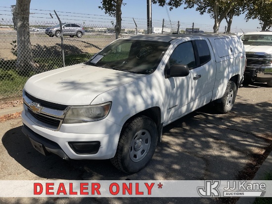 (Dixon, CA) 2016 Chevrolet Colorado LT Ext. Cab Extended-Cab Pickup Truck Runs & Moves, Smog Code