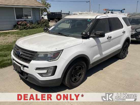 (Dixon, CA) 2016 Ford Explorer Police 4-Door Sport Utility Vehicle Runs & Moves)( Interior Defects -