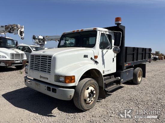 (Dixon, CA) 2001 International 4700 Dump Truck Runs & Moves, ABS Light On, Does Not Operate, Operati