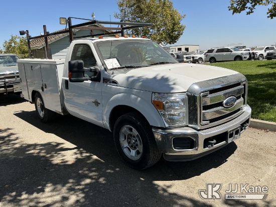 (Dixon, CA) 2011 Ford F-350 SD Service Truck Runs & Moves