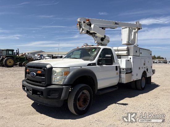 (Dixon, CA) Altec AT200A, Telescopic Bucket Truck mounted behind cab on 2015 Ford F-450 SD Regular C