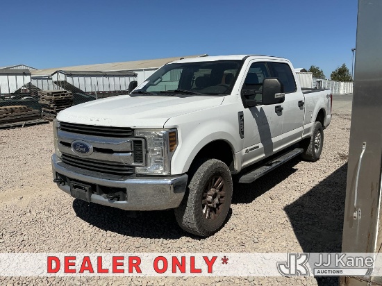 (Dixon, CA) 2018 Ford F-250 SD Crew-Cab Pickup Truck Runs & Moves)(Oil/Coolant Leaks