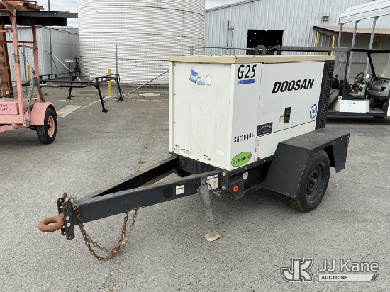 (Dixon, CA) 2012 Doosan/Ingersoll Rand G25 Portable Generator Runs) (Application For Special Equipme