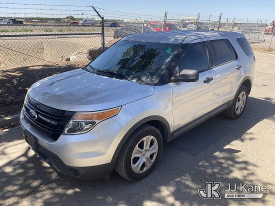 (Dixon, CA) 2014 Ford Explorer AWD Police Interceptor 4-Door Sport Utility Vehicle Runs & Moves)( Op
