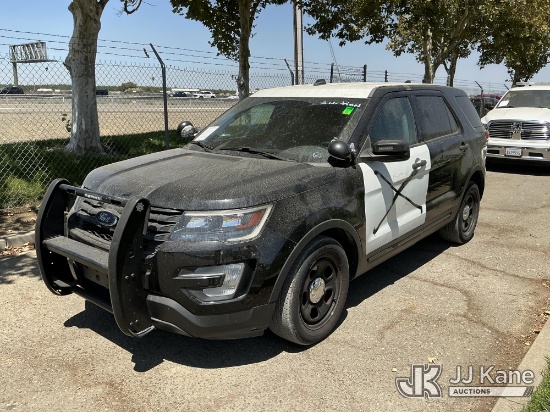 (Dixon, CA) 2017 Ford Explorer Police 4-Door Sport Utility Vehicle Runs & Moves)(Open Manufacturer R