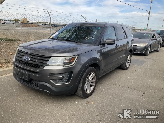(Dixon, CA) 2017 Ford Explorer Police AWD 4-Door Sport Utility Vehicle, Manufacturer Recall Number 2