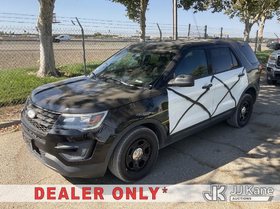 (Dixon, CA) 2019 Ford Explorer Police 4-Door Sport Utility Vehicle Runs & Moves)( Interior Defects -