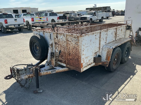 (Dixon, CA) 1995 Built Rite T/A Dump Trailer Does Not Operate)(Corrosion