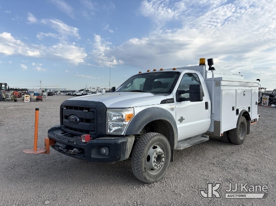 (Dixon, CA) 2012 Ford F-550 Regular Cab DRW Service Truck Runs & Moves