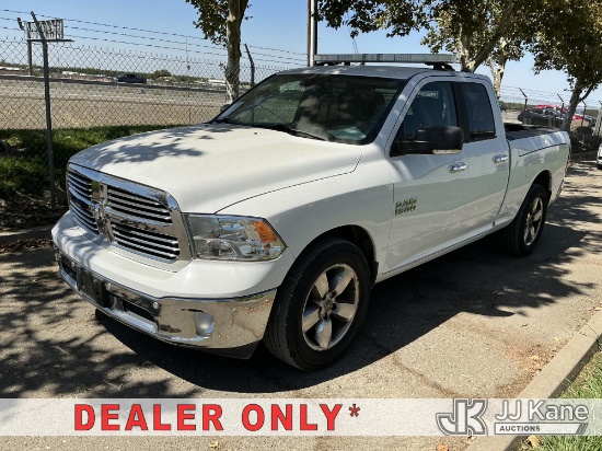 (Dixon, CA) 2017 RAM 1500 SLT Quad Cab Extended-Cab Pickup Truck Runs & Moves)(Permanent Code P06DD,