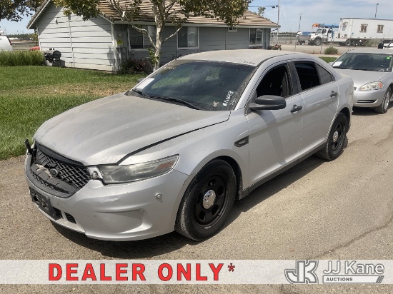 (Dixon, CA) 2014 Ford Taurus Police AWD 4-Door Sedan Runs & Moves, Engine Performance Concerns - Eng